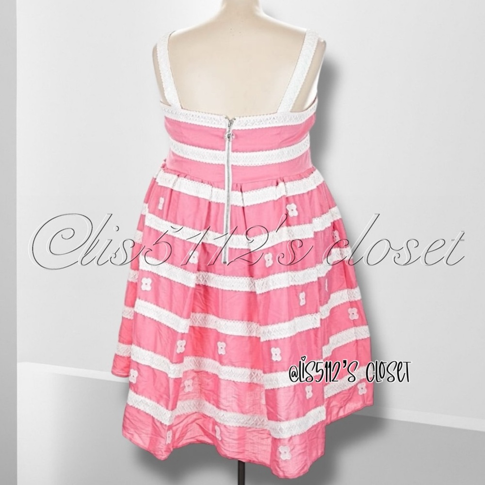 Unique Vintage Barbie 60th Anniversary Suburban Shopper Pink Dress 4X 22/24 / 3X - Picture 5 of 16